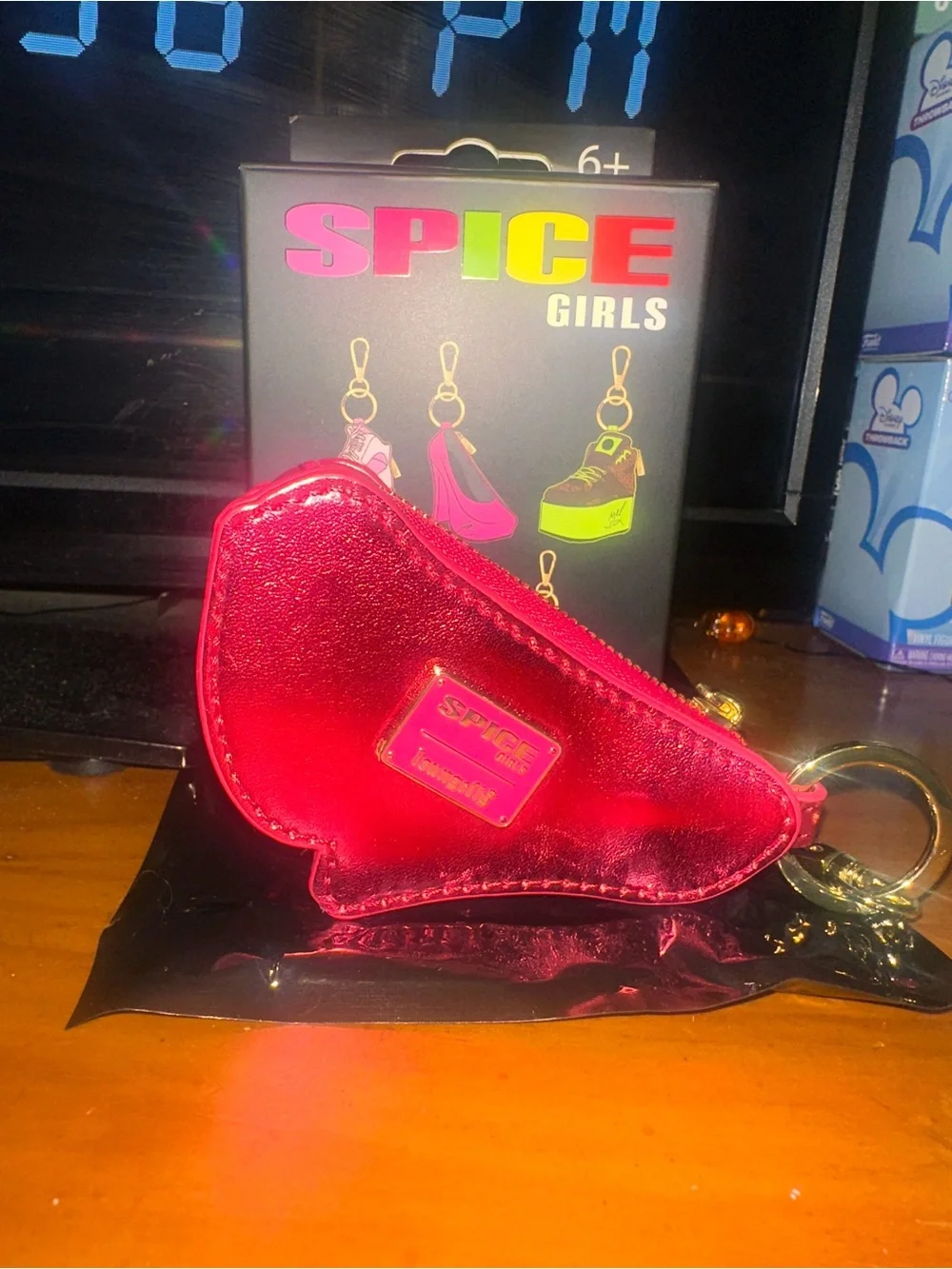 Loungefly metallic red